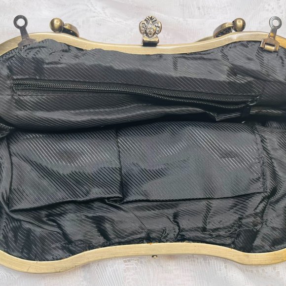 Vintage Art Deco Clutch Handmade Beaded 20-30s - Picture 6 of 10